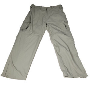 Crevasse Pants Mens Size XL Hiking Convertible Cargo 100% Nylon Camping Outdoors